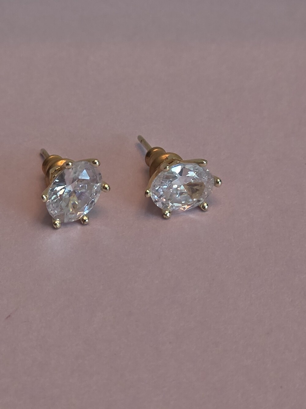Kendra Scott- Cailin Gold Crystal Stud Earrings
